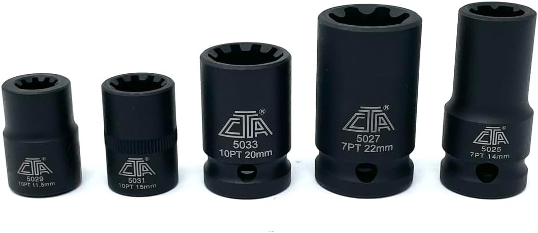 CTA Tools 5035 VAG 5pc. Brake Caliper Socket Set