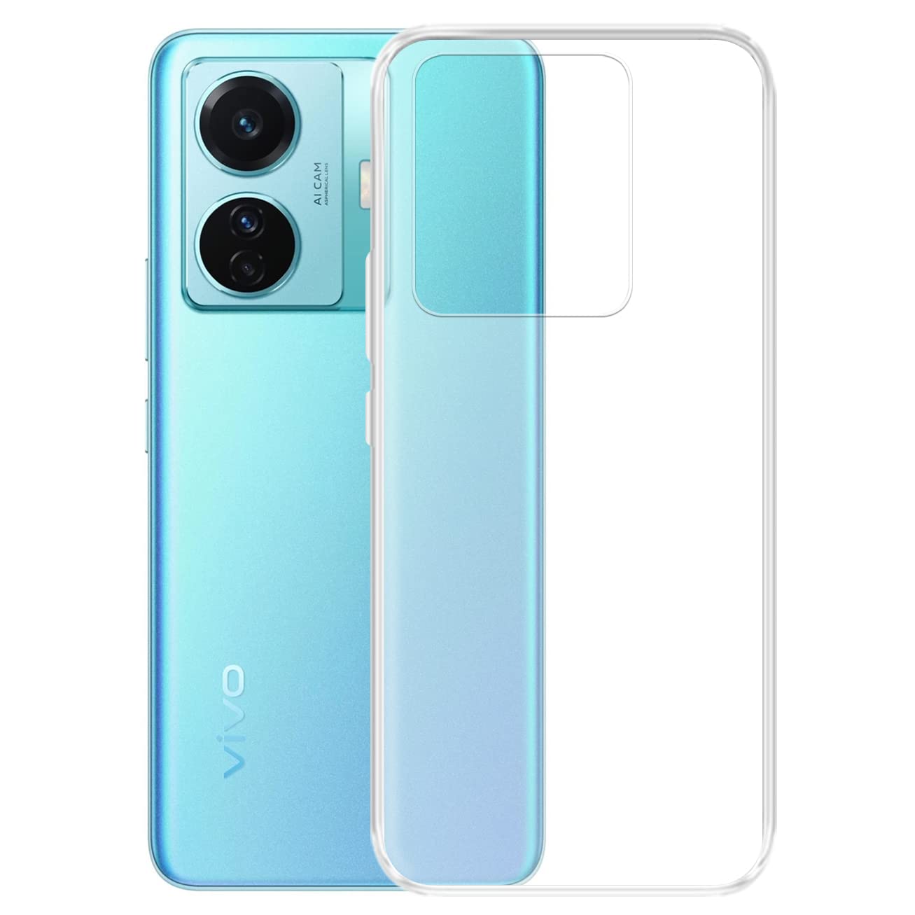 Amazon Brand- Solimo Back Cover Case for Vivo T1 Pro 5G | Compatible for Vivo T1 Pro 5G Back Cover Case | 360 Degree Protection | Soft and Flexible (TPU | Transparent) (B0B2PN29WT) Amazon Price History, Amazon Price Tracker