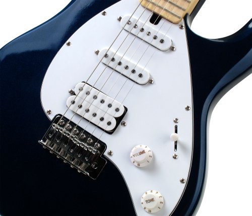 Rocktile Pro MM250-MB guitare électrique bleu métallique - Les Beatles, Paul McCartney, John Lennon, RIngo Starr, George Harrison Rocktile Pro MM250-MB guitare électrique bleu métallique – Image 4