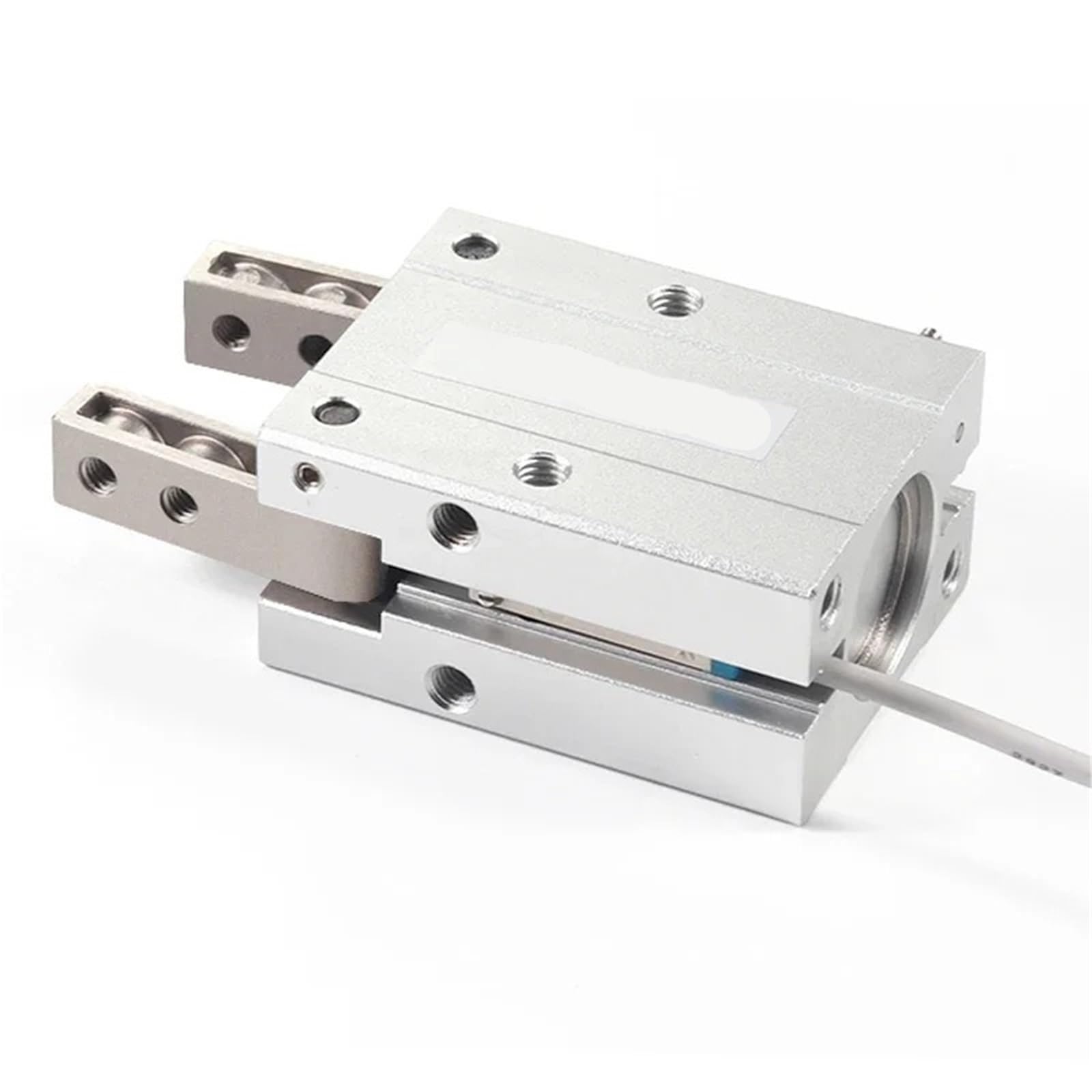 Pince pneumatique double effet MHC2-25D aluminium style angulaire verin