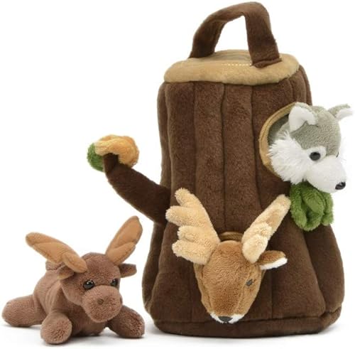 Miniatura 2 de Unipak 7155TR-MT Mountain Forest Finger Puppet House, 9 pulgadas de altura