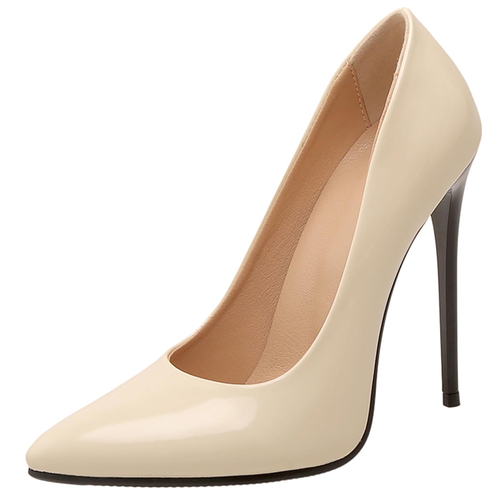 Zapatos de tacón alto sexy para mujer, diseño clásico minimalista con tacón ultrafino