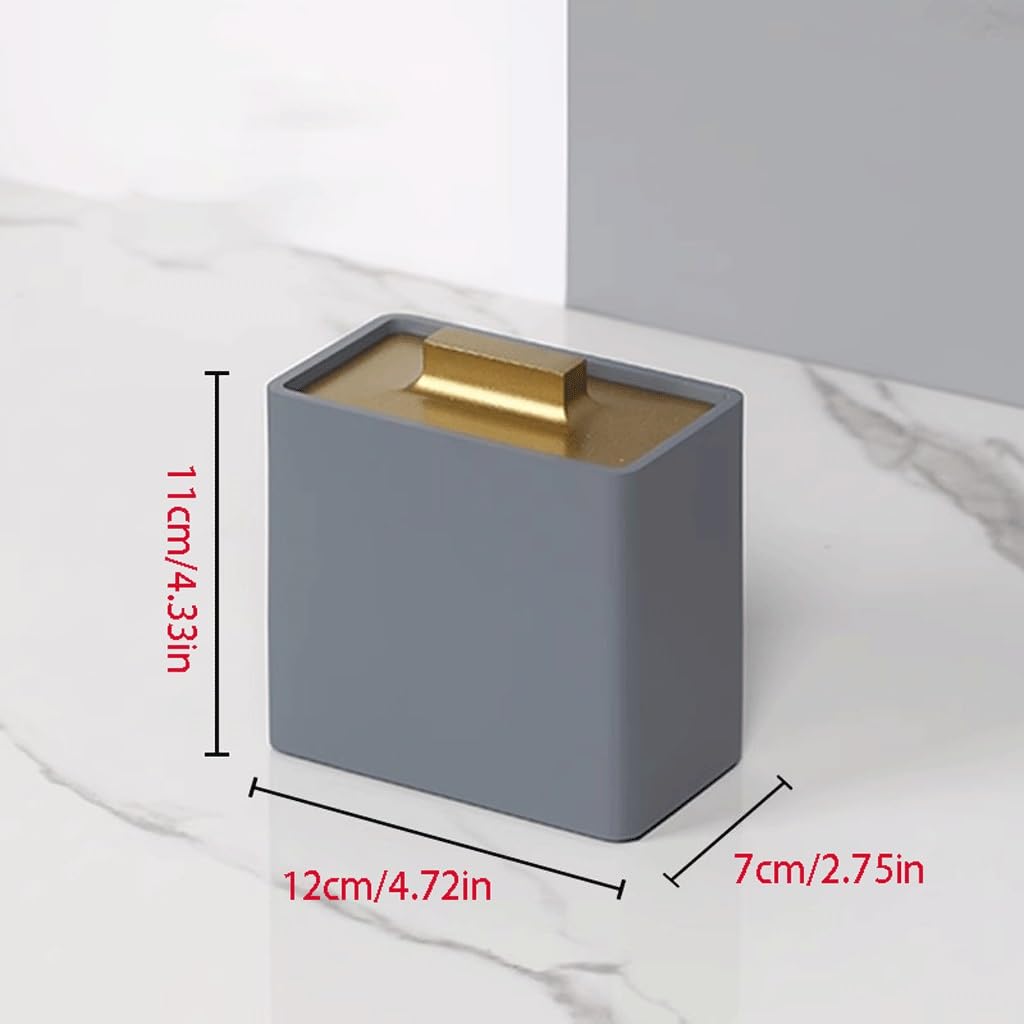 Soportes para Palillos de Dientes Caja De Almacenamiento De Bastoncillos De Algodón For Palillos De Dientes Dispensador de Palillos de Dientes(4)