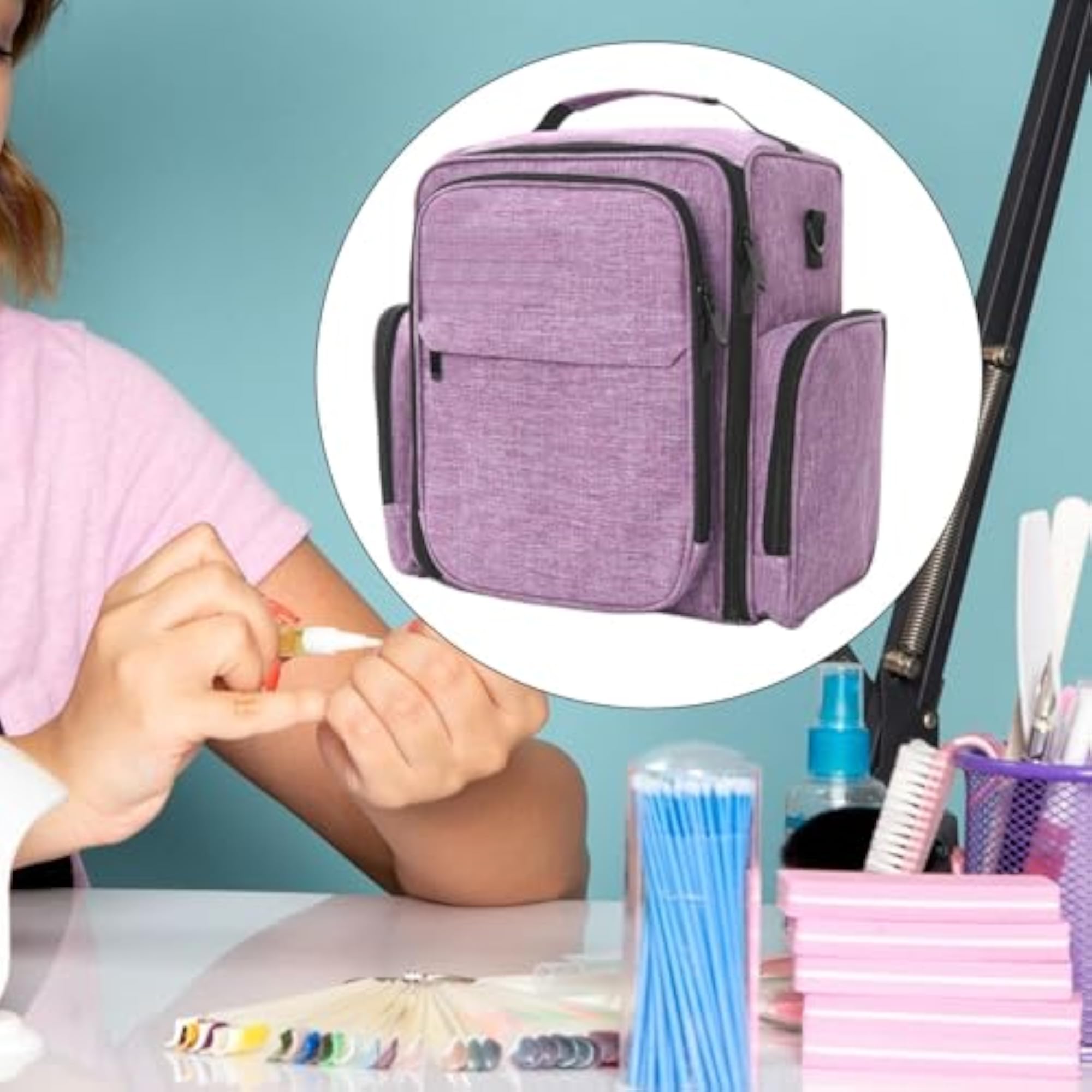 Three Layer Gel Polish Storage Bag