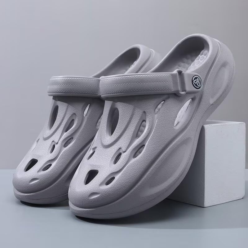 Men Lightweight Solid Closed Toe Sport Sandals for Summer Outdoor Walking Beach Aqua2