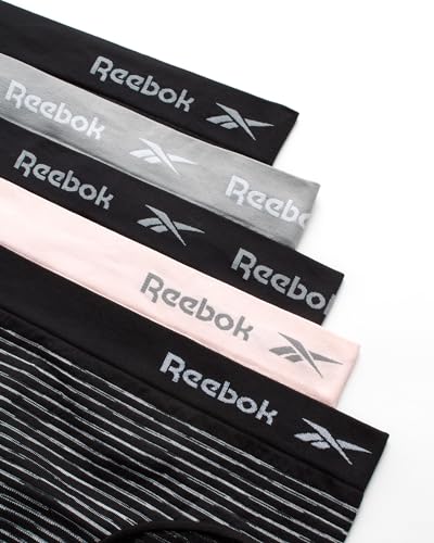 Reebok Hipster Panties for Women - 10 Pack Stretch Performance Seamless Underwear with Relaxed Tagless Waist (Sizes: S-XL)3