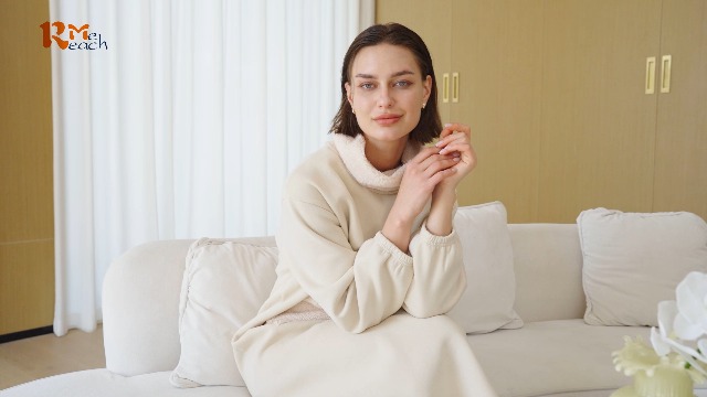 Women's Oversized Fleece Sweatshirt Dress - Thick Turtleneck Pullover With Kangaroo Pocket, Plush Lounge Wear - View #6
