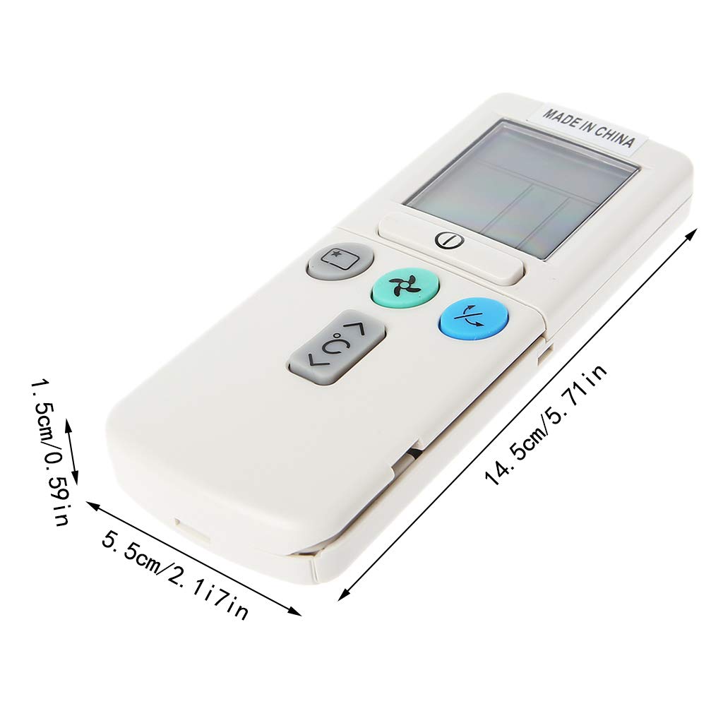 Telecomando Universale Compatibile Per Climatizzatore Hitachi RAR-3U4 RAR-2P2 RAR-3U3