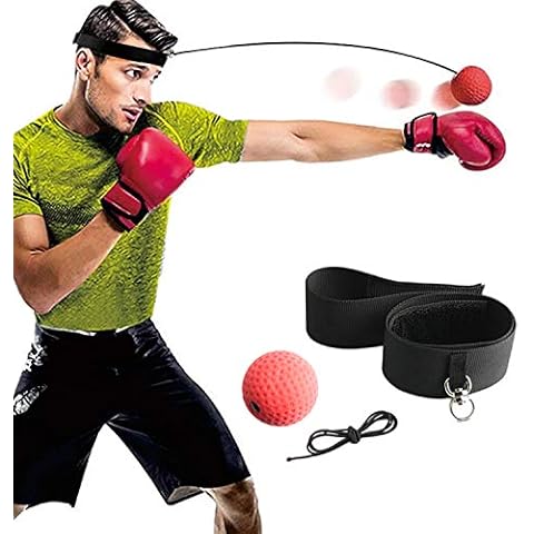 Gdaytao Box Ball Single Game, Boxing Reflex Ball with Rubber Boxball - Reflex Ball, Boxing Ball, Box Balling Game, Durable Box Balls for Faster, More Accurate Hits & Hand Eye Coordination Cover