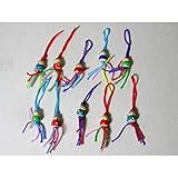 barbie puppen 80er jahre Jedes Teil ist ca. 1,1cm groß, mit den Bändchen ca. 7-8cm lang.