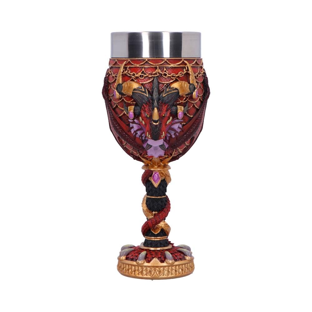 古家具 エルザ ワールドファーニチャー 6段7杯 Amazon.com | Nemesis Now World of Warcraft Alexstrasza Goblet