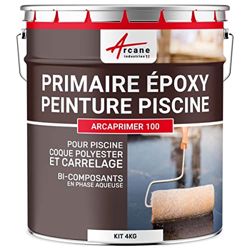 Primaire epoxy transparente béton métal carrelage ARCAPRIMER100-4 kg (jusqu'à 20 m²) - ARCANE INDUSTRIES