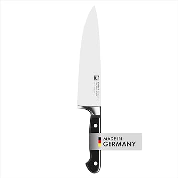 Zwilling Prof. S Chef Knife, Stainless Steel, Black,200 mm