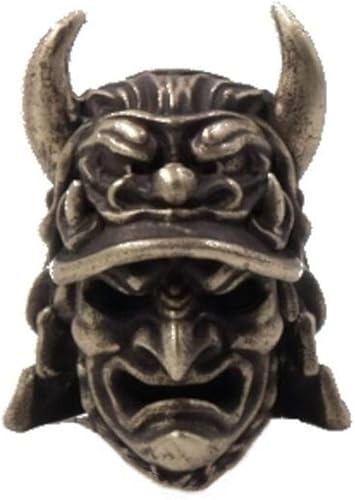 Llavero de latón macizo EDC con diseño de nariz romana para coche colgante de paracaídas cordón de paracaídas cordón de herramienta de cordón Plata