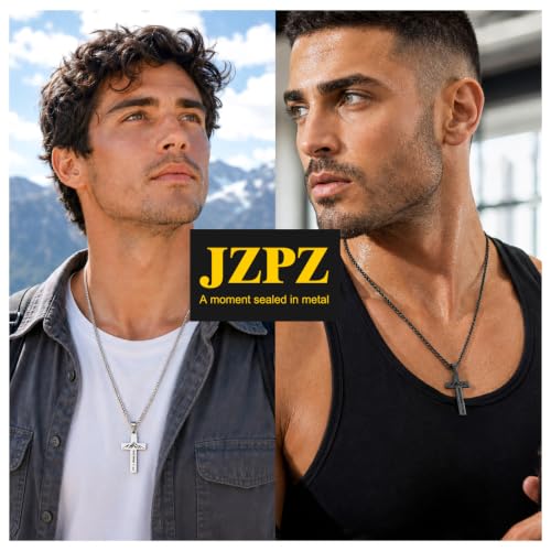 Cross Necklace for Men-Mustard Seed Faith Pendant Necklaces With 24in Chain - image 9