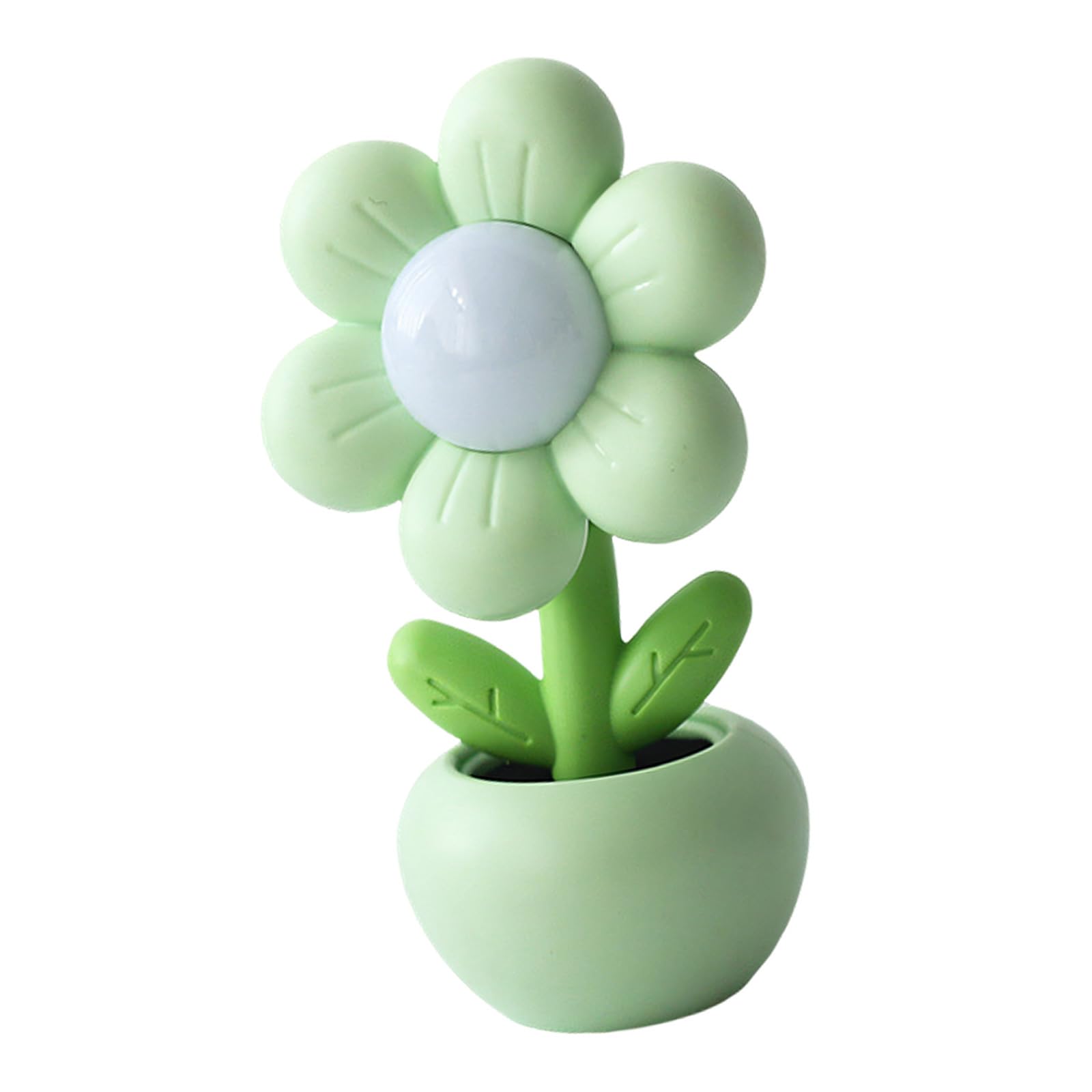 Kaeltsyn Charm Flower Lamp Comfortable Reading Ornate Flower Figure Table Light Suitable for Cozy Atmospheres Creation Cartoon Night