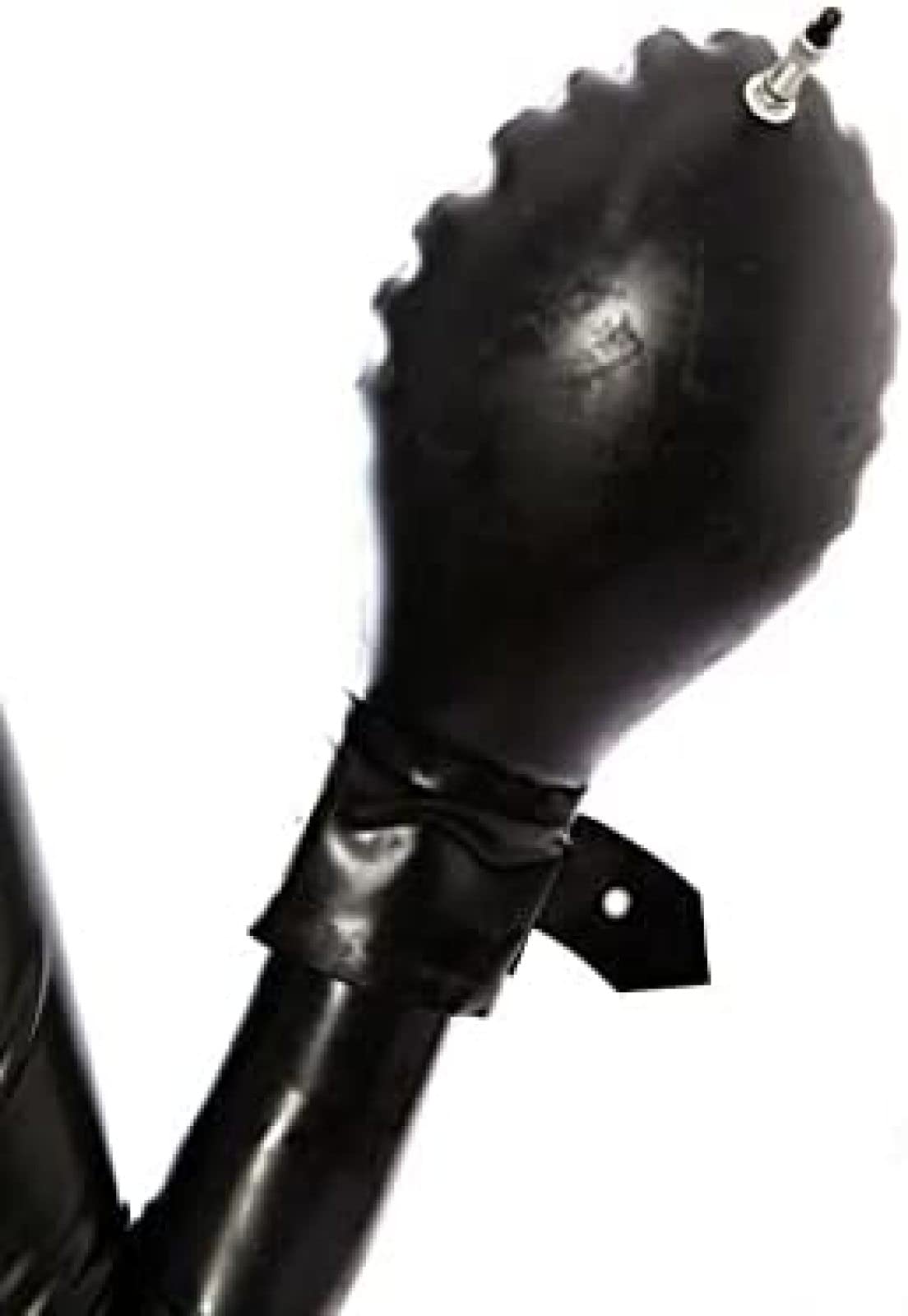 ANTIY Manoplas Inflables De Los Guantes De La Muñeca De Los Guantes Inflables del Látex Los 0.4Mm por Encargo,Negro,Grande