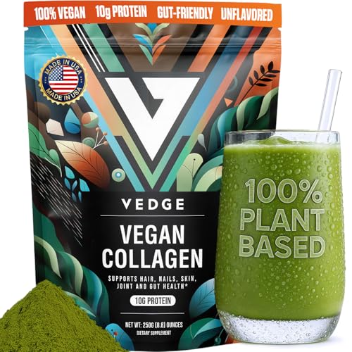 vedge Vegan Collagen Powder - Plant-Based Collagen Supplements fo...