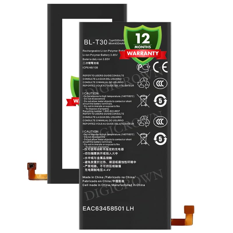 Image of Original BL-T30 Battery Compatible for LG X Power 2 (LG K10 Power) | LG X Power 3 - (4500mAh) - 1 Year Warranty