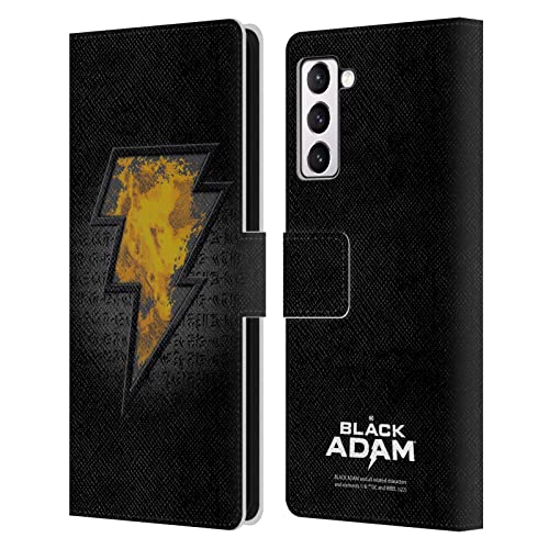 Étui portefeuille en cuir Black Adam Galaxy S21+ 5G protection chic
