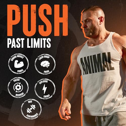Animal Fury Pre Workout Powder - Green Apple, 350mg Caffeine, BCAA Amino Acids, 2g Beta Alanine, Citrulline & Tyrosine, Energy, Focus, Strength, Endurance, Preworkout for Men & Women, 20 Servings - Image 4