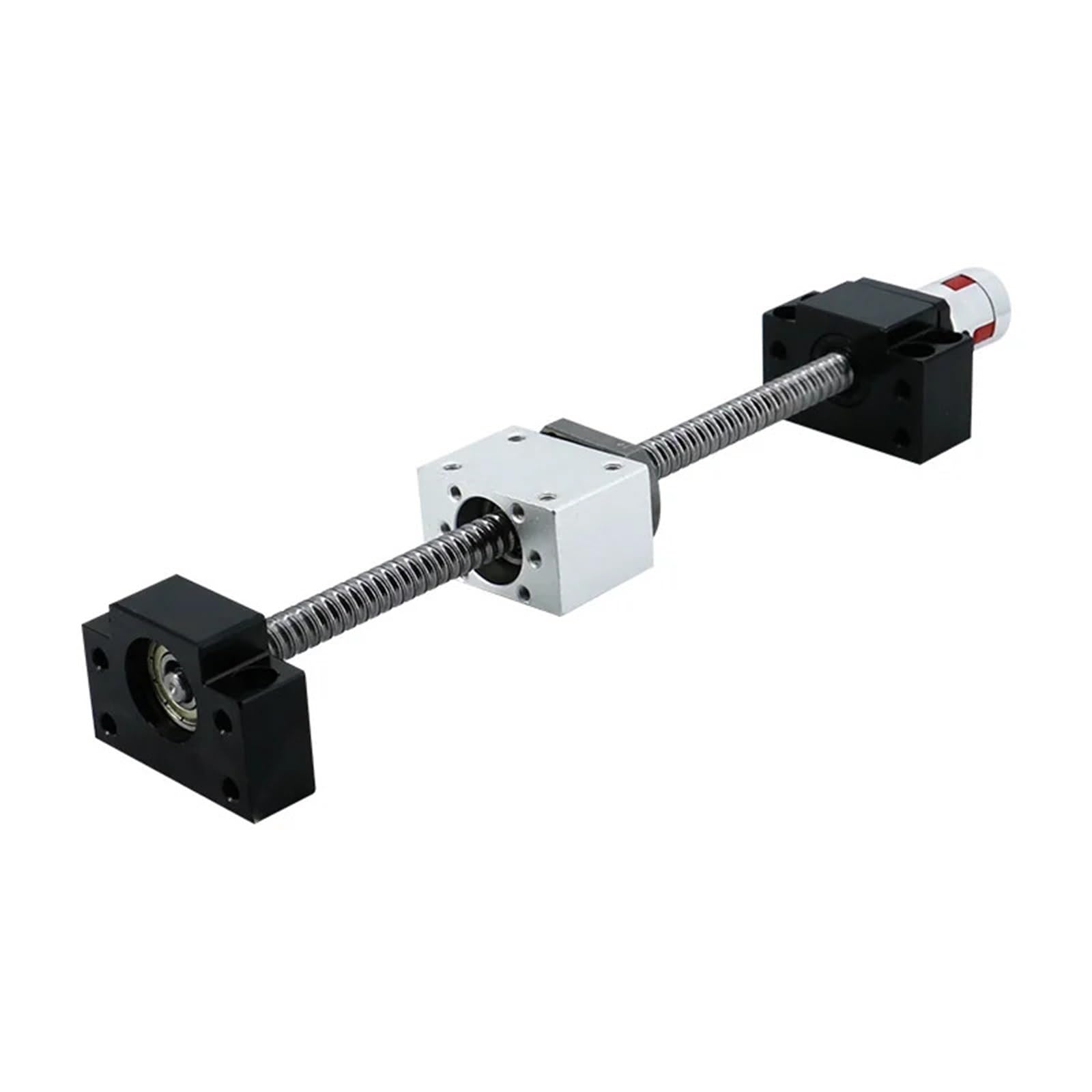 SFU1204 SFU1205 SFU1210 200 300 400 450 500 600mm vis à billes roulées C7 avec 1204 1205 1210 écrou BK/BF10 extrémité usinée CNC(SFU1205 BKBF10 7004,500)