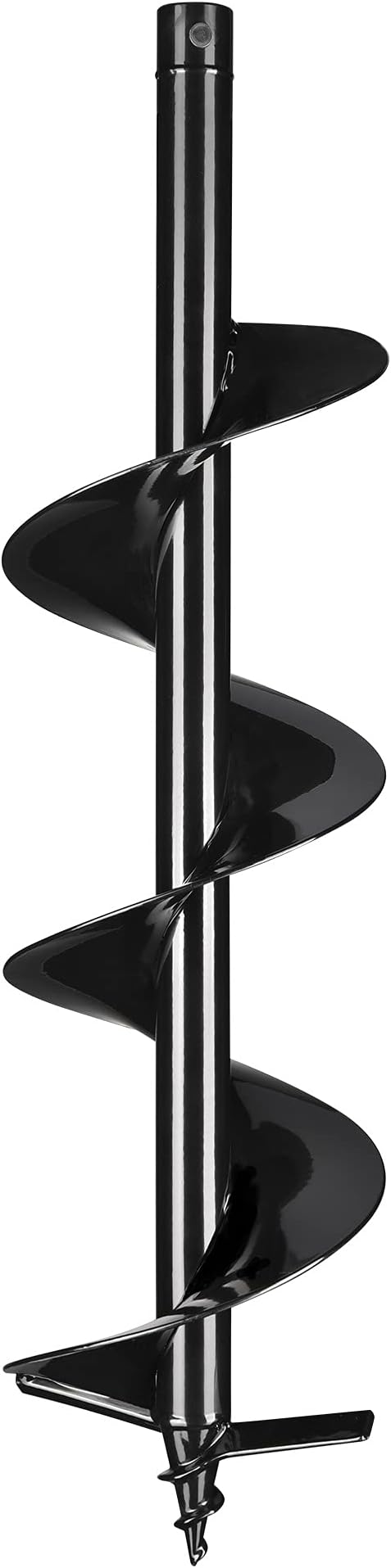 YesHom 8" Earth Auger Drill Bit for Planting - 31-1/2" Extra Length Digging Tools Compatible with Post Hole Digger for Patio Umbrella Garden Fence Farm Projects