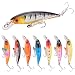 aorace Saltwater Fishing Lures Squid Laser Salwater 3D Minnow Fishing Lures Salt Swimbait Wobbler