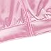 Nofonda Chaqueta de Pink satén Disfraz de Lady con pañuelo de Lunares...
