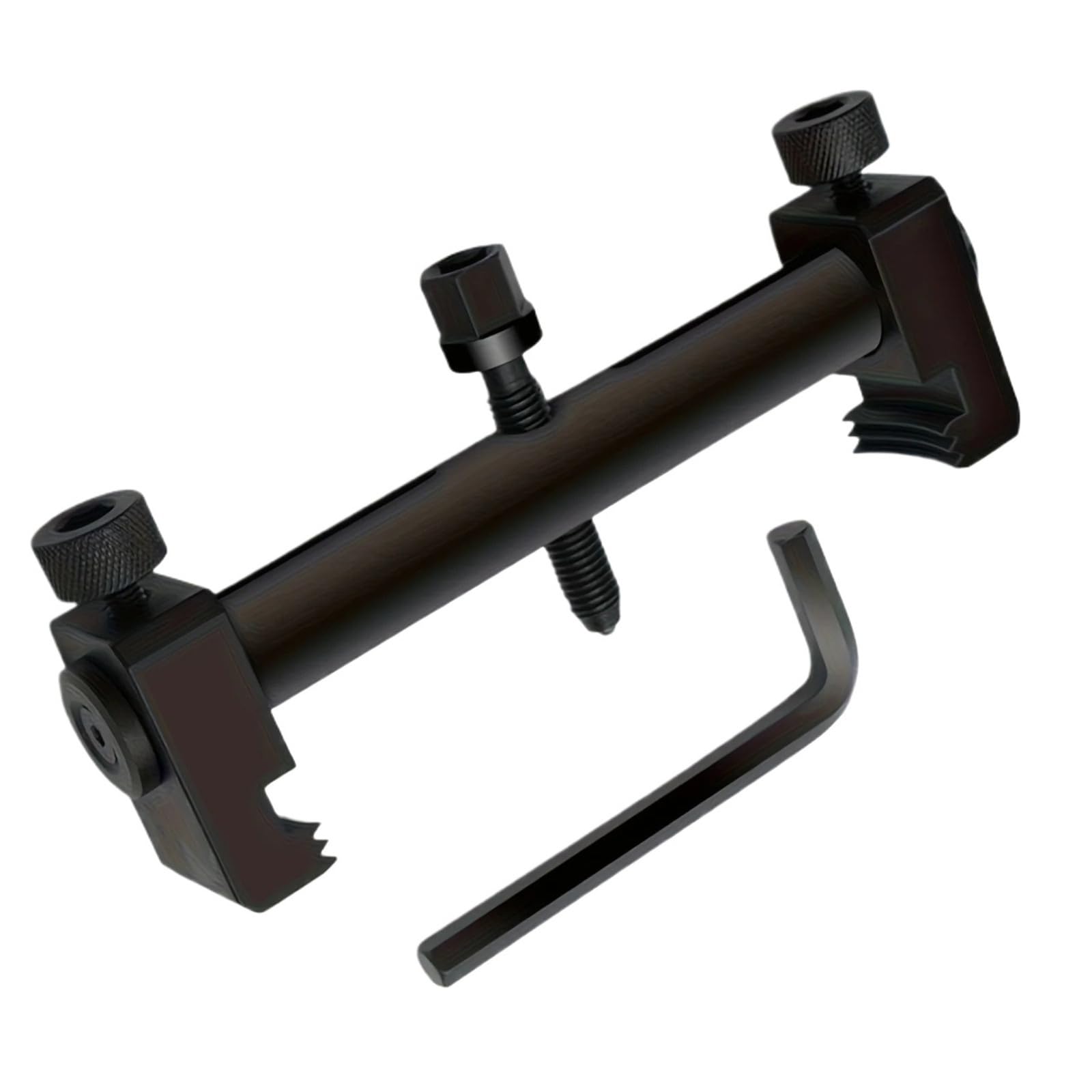 Extractor De Poleas Acanaladas For Polea De Transmisión Acanalada, Herramienta De Cigüeñal, Extractor De Cigüeñal Ajustable De 40 Mm A 165 Mm, Herramienta De Motor.