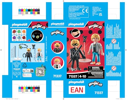 Miraculous Adrien & Chat Playmobil La Boîte - vue 7