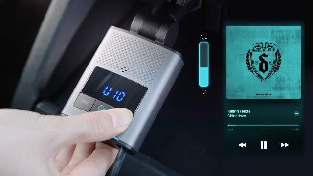 JOYROOM 96W Transmetteur FM Bluetooth Voiture,[60W PD & 18W QC*2][Basse & HiFi] Adaptateur Bluetooth5.4 Voiture, Kit Main Libre Allume Cigare Support Bluetooth & Aux & Carte TF