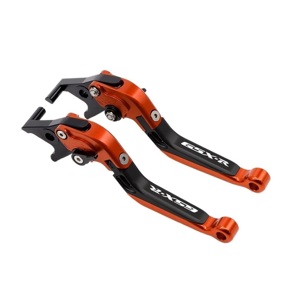 YQIAPZE for GSXR 600 750 1000 GSX-R1000 Gsxr Motorcycle Accessories Clutch Lever Brake Set Adjustable Folding Handle Levers Brake Clutch Levers Handlebars