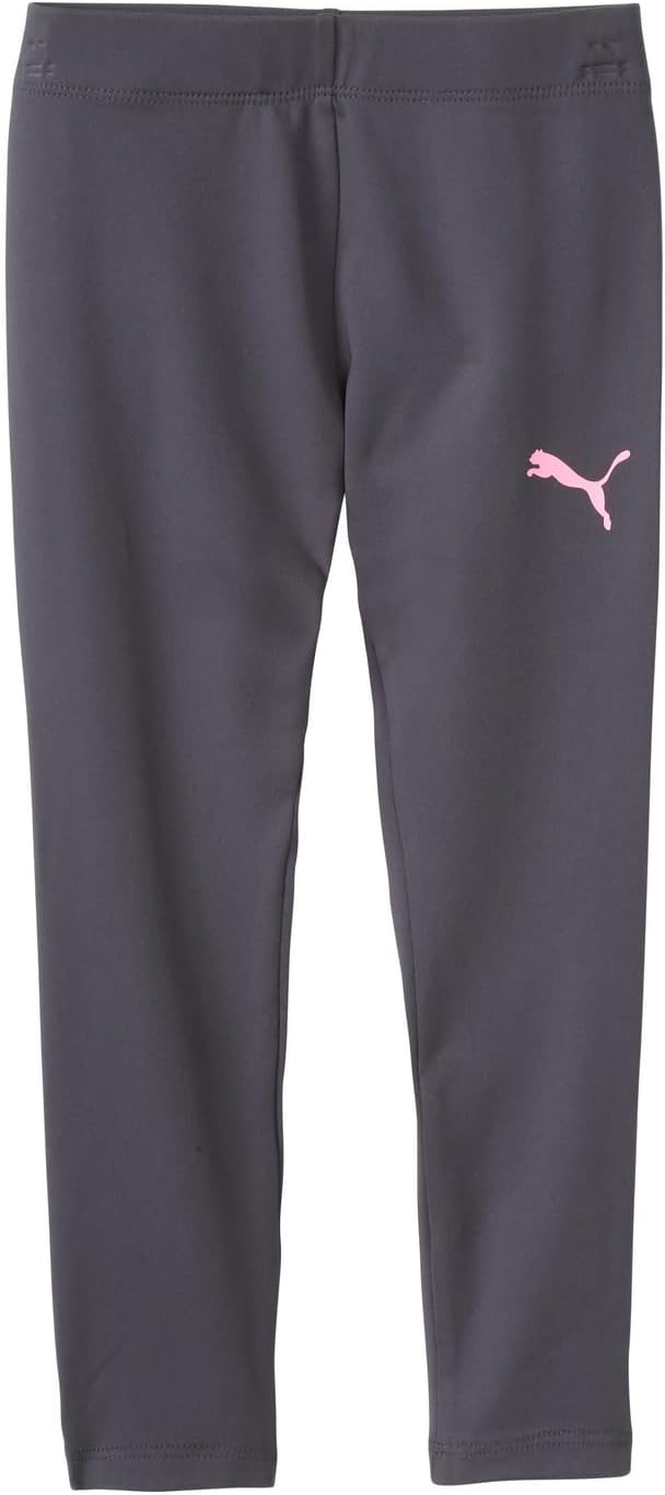 PUMA Girls' Long Sleeve Tee & Legging Set, Logo Graphics, Crewneck