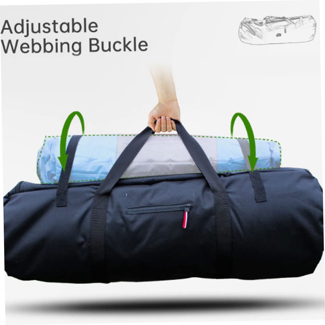 Ckuakiwu Tent Storage Bag, Waterproof Oxford Camping Tent Carrying Bag, Foldable Tent Duffel Bag, Camping Accessory Bag for Camping Traveling (75x26x26cm) : Clothing, Shoes & Jewelry