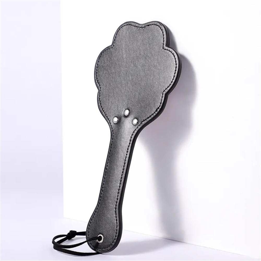 Paletas de cuero con forma de pata de gato, látigo de entrenamiento para montar a caballo, accesorios para actuaciones en escenario