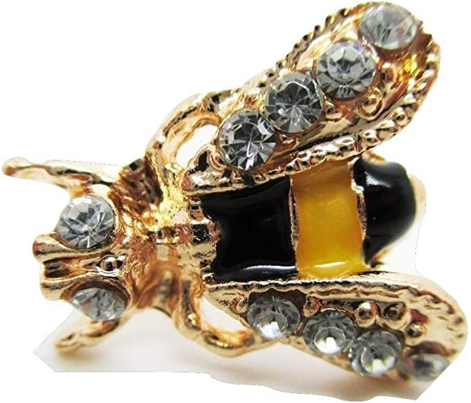 Bumble Bee Stud Post Earrings - New - Pair!