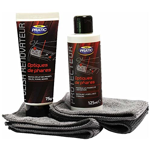 Auto Pratic Kit de Rénovation Optiques De Phares