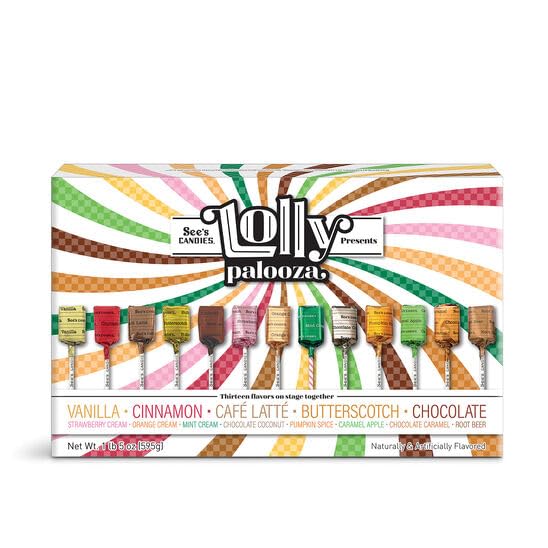 See's Candies1 lb 5 oz Lollypalooza Lollypop Lineup