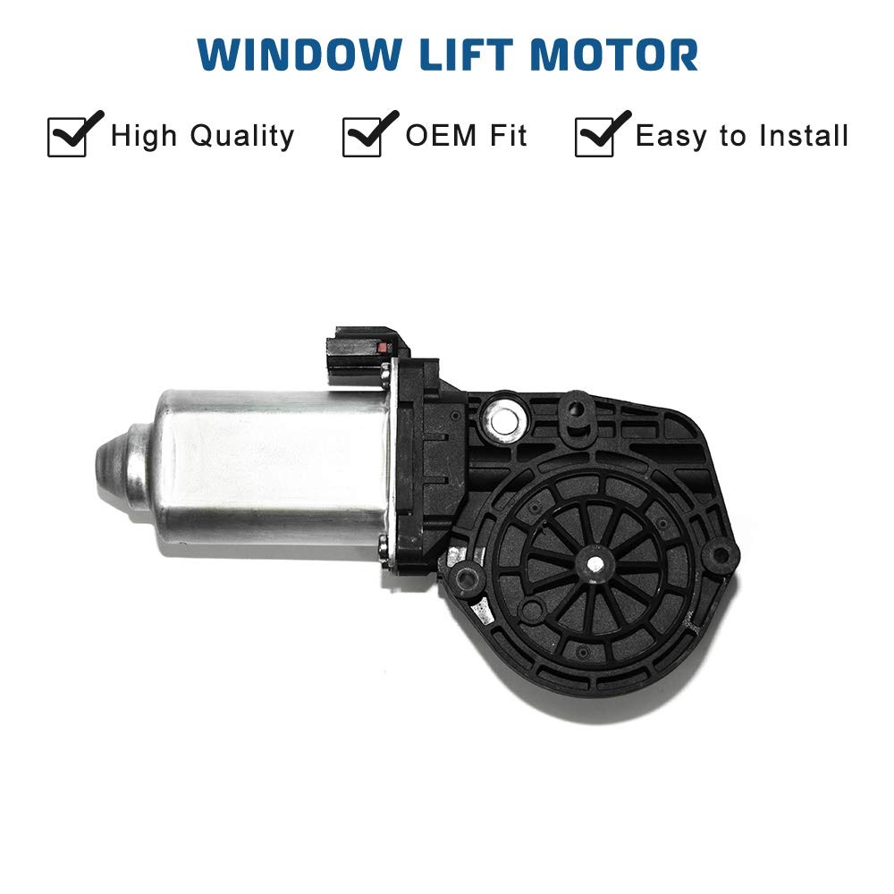 Power Window Lift Motor For 2000-2005 Ford Excursion 2000-2010 Ford F250 F350 Super Duty Window Lift Motor Front Left Position Replace # 742-260