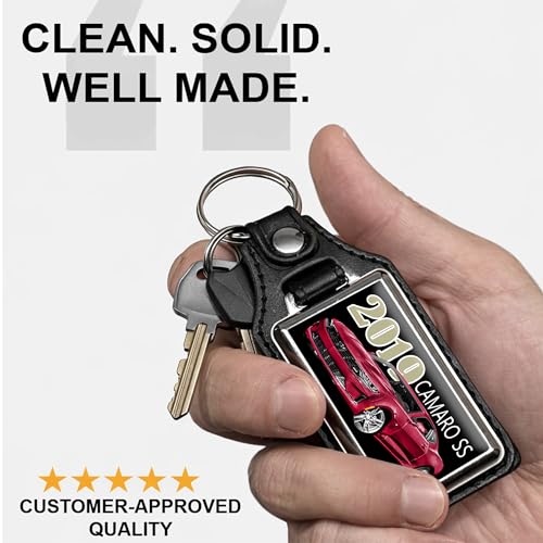 Image of Brotherhood Car Key Chain for Camaro - Classic Models Keychain for Men and Women Gift Key Ring - -