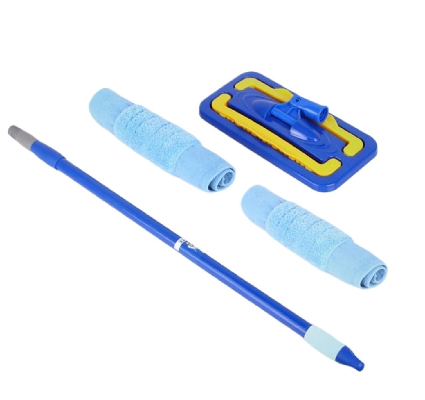 Fregona Fregona para Pisos De Madera Dura, Mango Acero Inoxidable Y Extensión para Cocinas Domésticas Todas Las Superficies Piso Limpieza Suelo