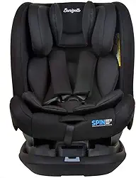 Cadeira Spin Isofix 360 graus de 0 a 36 Kg Black - Burigotto