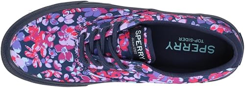 Miniatura 5 de Sperry Striper II CVO - Tenis náuticos para hombre, azul marino floral, 7, floral azul marino, 7