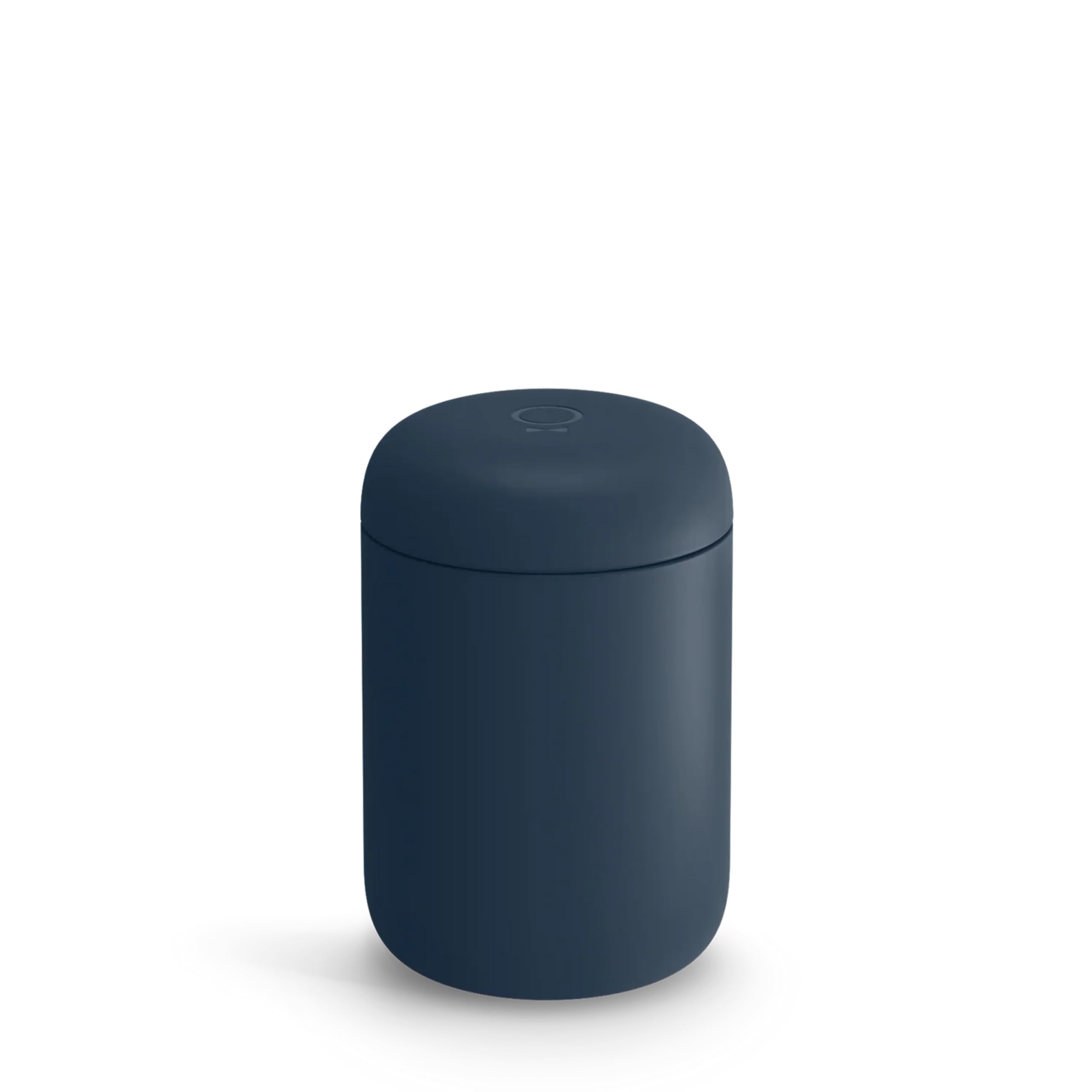 Fellow 12 oz Carter Everywhere Travel Mug - Wide Mouth Vacuum-Insulated Stainless Steel Coffee Mug - Tea and Coffee Tumbler - Travel Coffee Mug with Ceramic Interior - Stone Blue