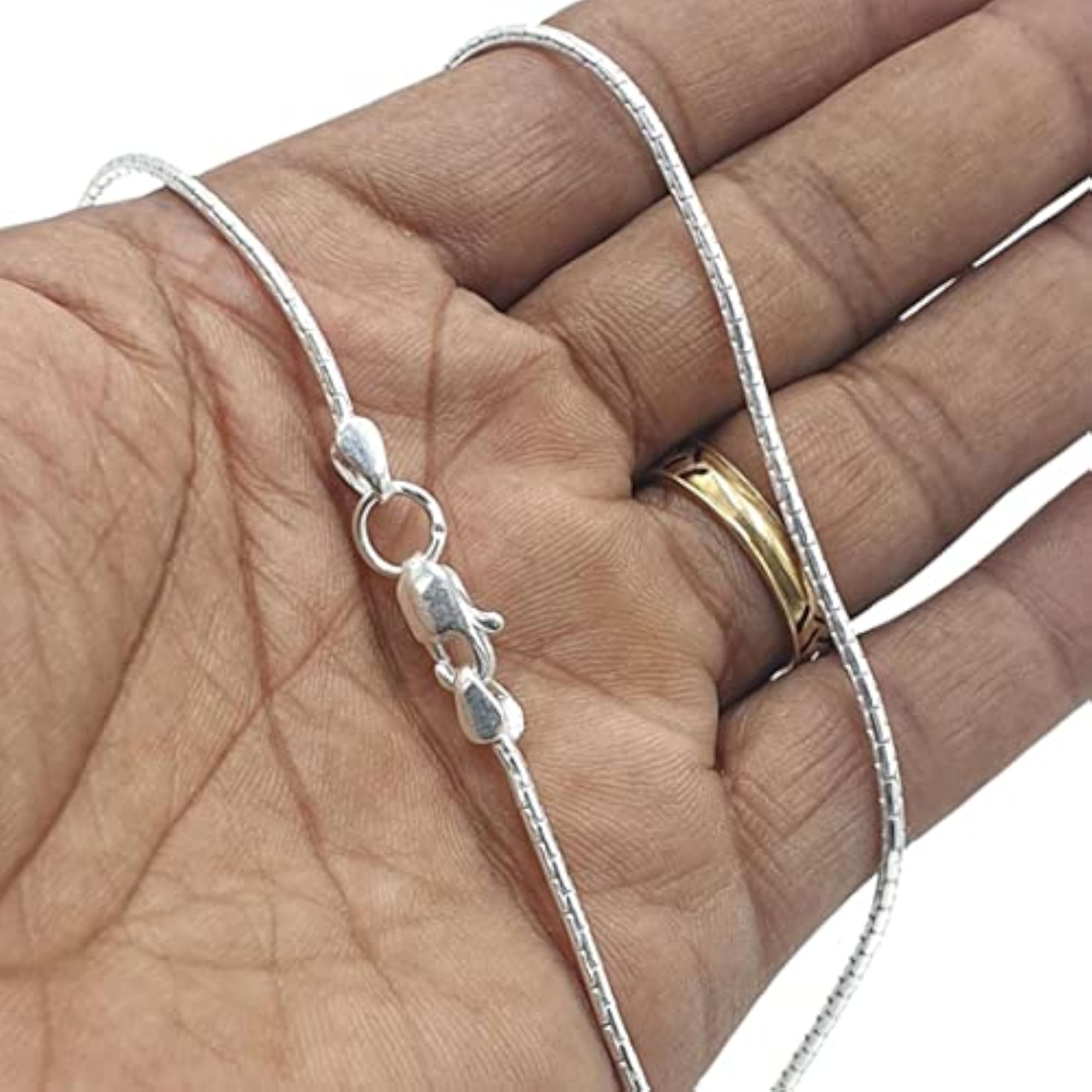 925 Silver Antique Design Neck Chain for Kids