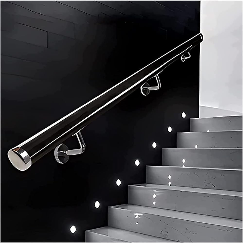 Rambarde d'escalier en cristal pour sublimer votre couloir mural