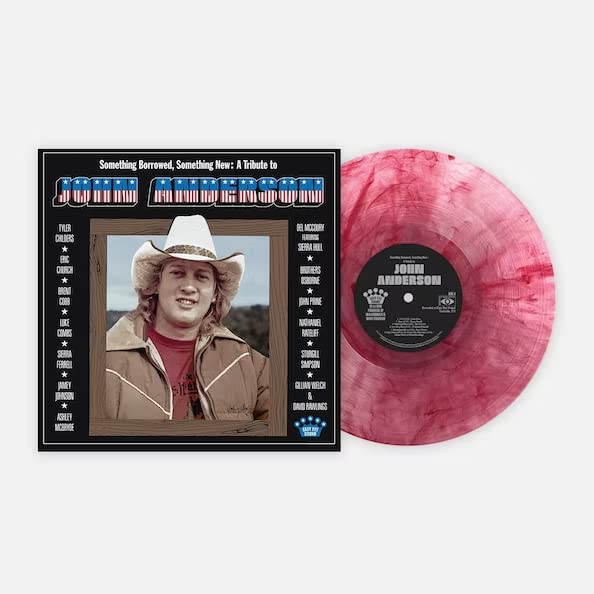 Something Borrowed Something New A Tribute To John Anderson - Exclusive Limited Edition Bloodshot Red Colored Vinyl LP