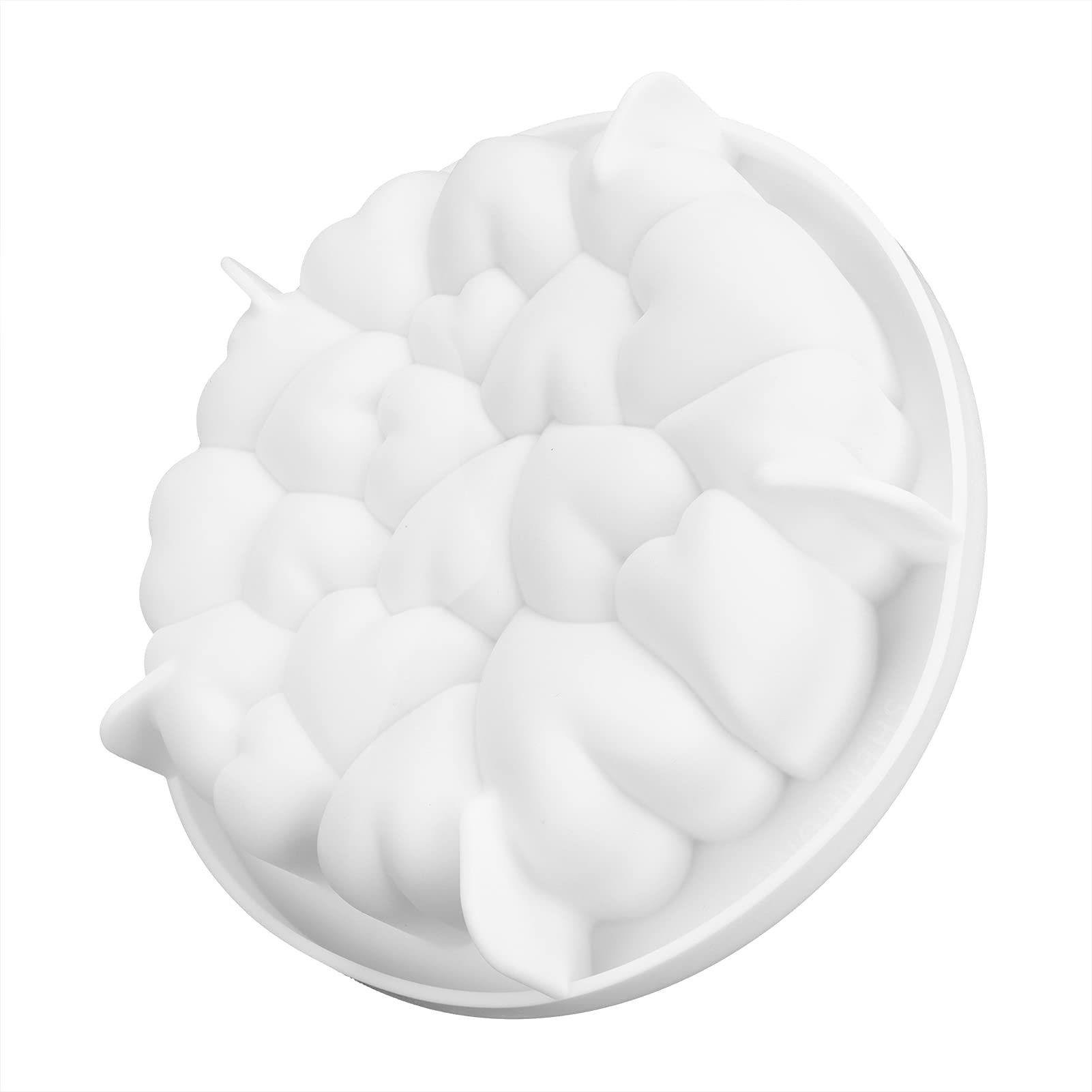 Moule à Gâteau 3D En Silicone En Forme De Cœur Pet... – Grandado