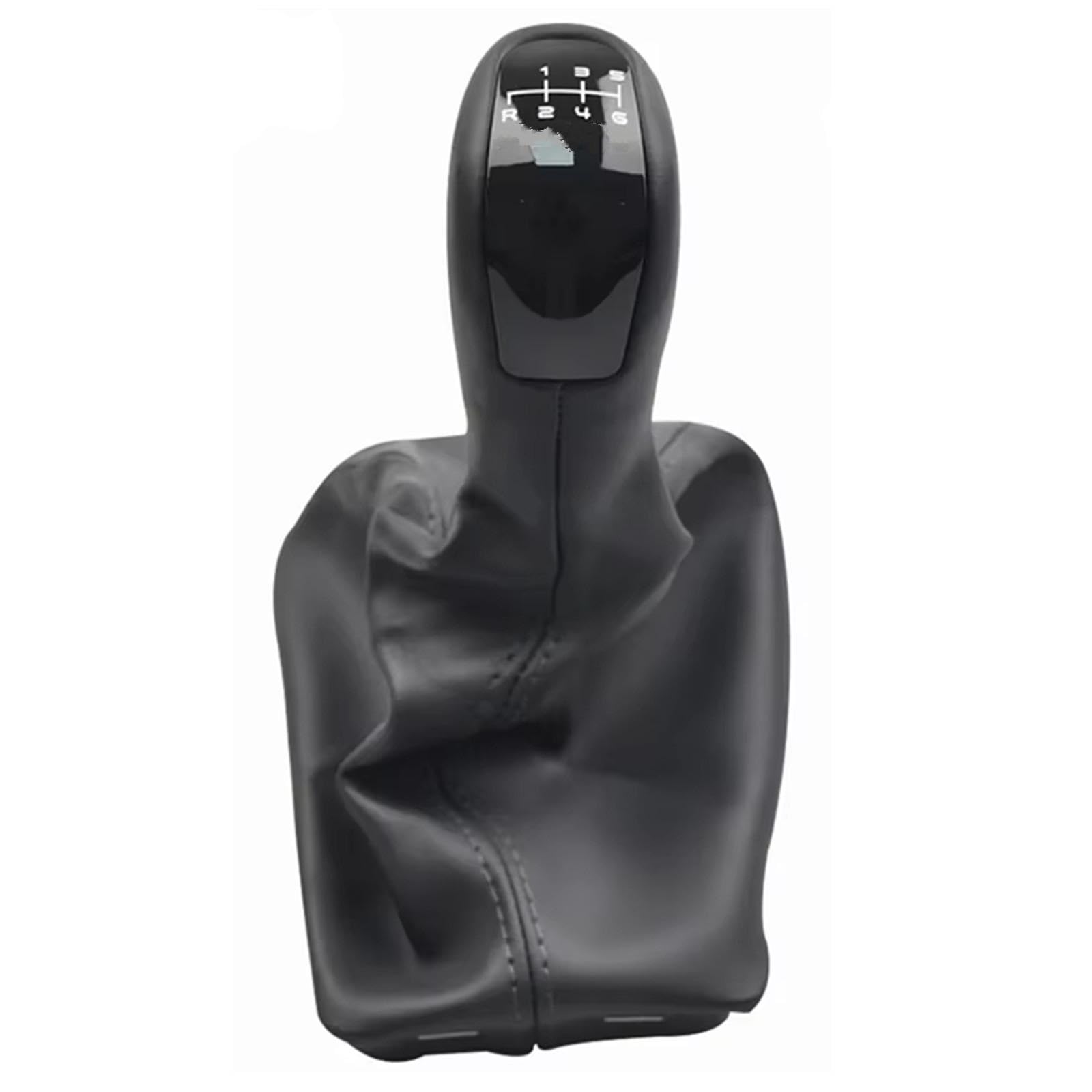 WSBOJXTH Gear Stick Compatible with Benz for E Class W211 S211 2002-2009 Car 6 Speed Gear Shift Stick Knob Lever with PU Gaiter Boot Cover Case(AVANTGARDE)